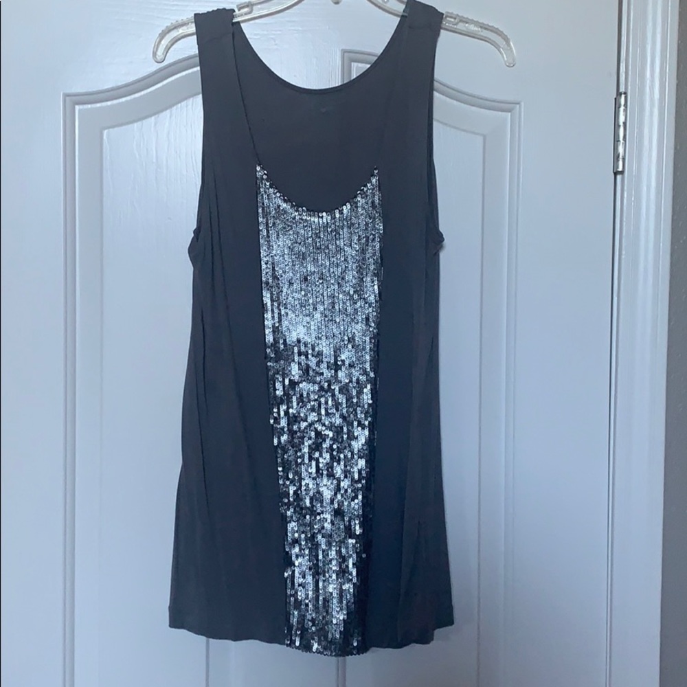 A Pea In The Pod Sequin Tank maternity